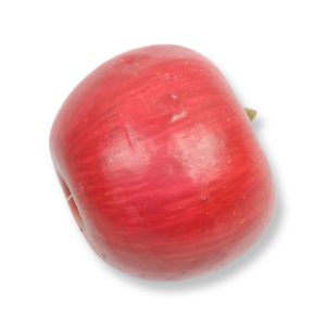 Äpple | Konstgjord frukt röd 7 cm