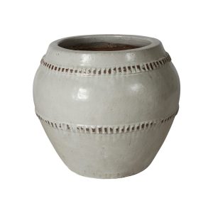 Urna | Kruka Davida Antik Vit 57×48 cm