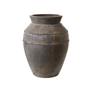 Kruka | TYRA Urna Brun Ø16/29xH40 cm