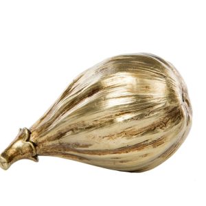 Fikon | Guld dekoration 10 cm