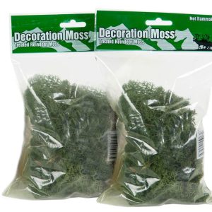 Mossa |  Renlav/Påse Grön Flamsäker