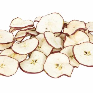 Äppleskivor | Torkade röda för dekoration 250 g