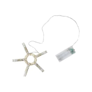 Belysning | Ljusslinga för pappersstjärnor batteri Ø40