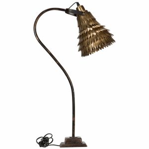 Belysning | Bordslampa Vilda Antik Mässing