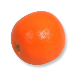 Apelsin | Konstgjord frukt Orange 8 cm