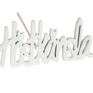 Dekoration | Höstkänsla Stick Vit 9x4cm