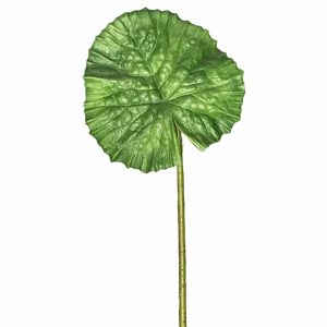 Blad | Konstgjord Vatten Lily/Lotusblad Grön UV 45 cm