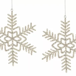 Dekoration | Snöflinga Bella Silver 20cm