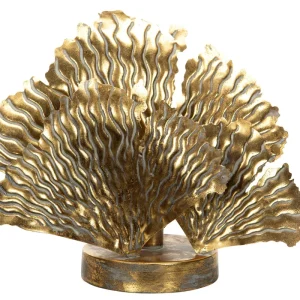 Belysning | Bordslampa Korall Led Metall Guld  34x15x28cm