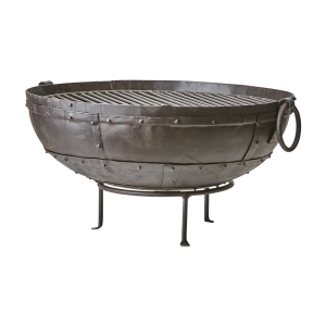 Eldfat | BARBEQUE Eldkorg M, Brun Ø65xH34/42 cm