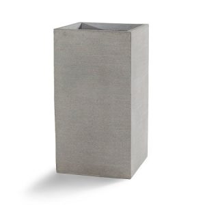 Kruka | Råbetong Cubico Grå 33x33x61cm