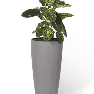 Kruka | Hög Grå rund D37x80 cm